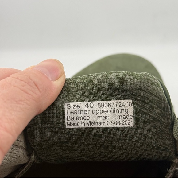 Dansko Green Casual Leather Lace-Up Sneakers. Size 40 (9-9.5) - Picture 6 of 10